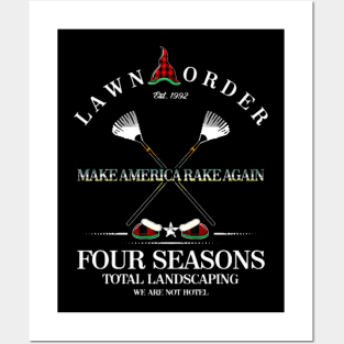 Four Season Total Landscaping | Lawn And Order Posters and Art